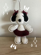 Dancing Snoopy keychains ⋆˚🐾˖°