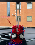 Spiderman Car Hangers 🕸️๋࣭ ⭑
