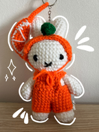 Fruit Miffy Keychains ･ ༝ ･