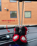 Spiderman Car Hangers 🕸️๋࣭ ⭑