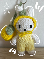 Fruit Miffy Keychains ･ ༝ ･